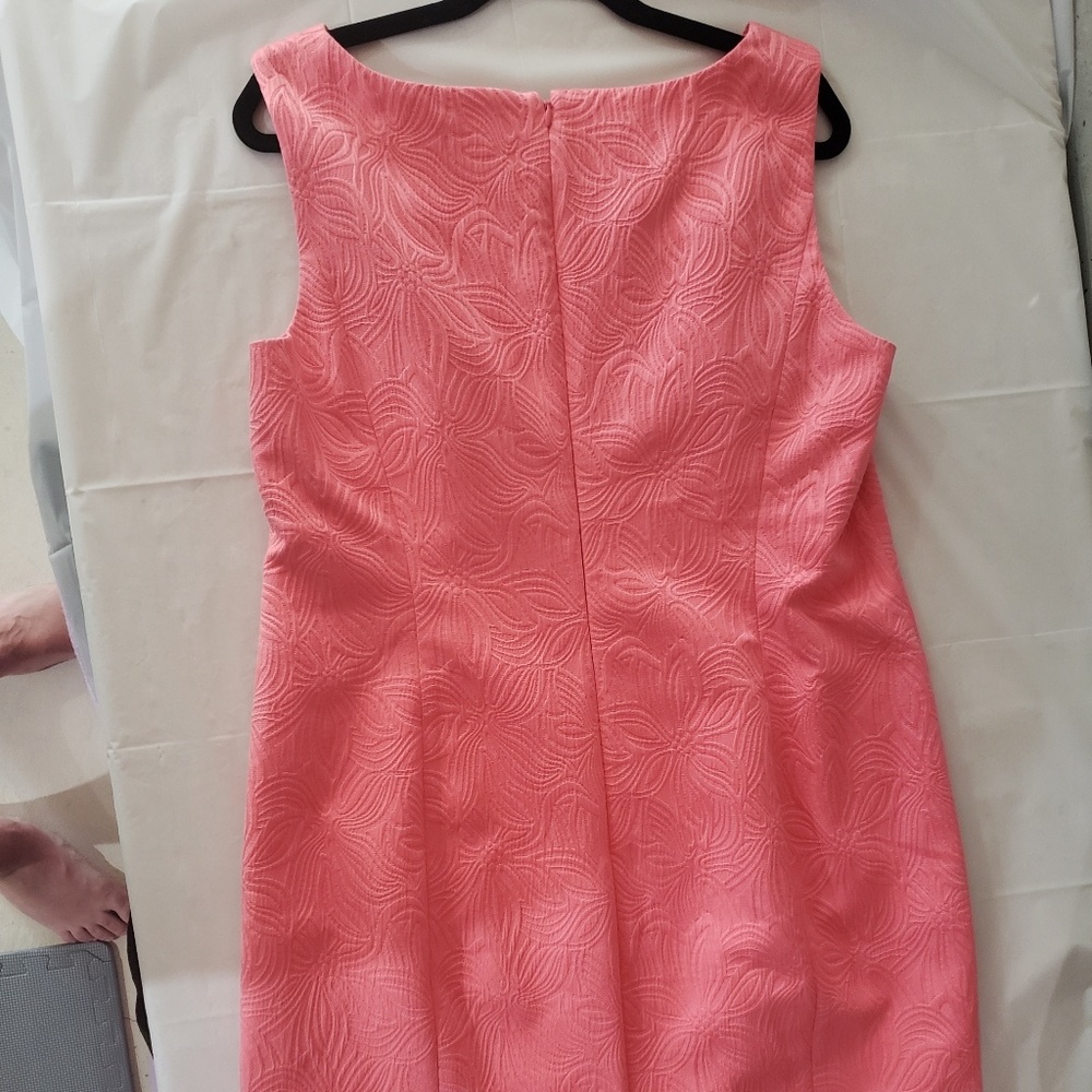 Talbots sleeveless shift dress knee length SZ 14 - Picture 2 of 3